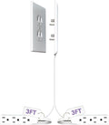 Sleek Socket Original & Patented Ultra-Thin Outlet Concealer by sleeksocket