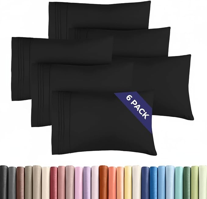 Queen Pillow Cases Set of 6 by CGKUnlimited