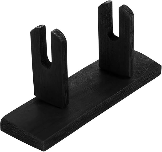 BESPORTBLE Wooden Hand Fan Stand Japanese Style Folding Fan Holder Portable by BESPORTBLE