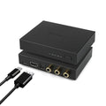 SMSL PS100 Digital to Analog Audio Converter, USB/Optical/Coaxial/HDMI ARC to by AOSHIDA