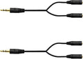 2-pack 3.5mm Audio Headphone Splitter – Dual Listening and Speaker Jack Y by Unknown