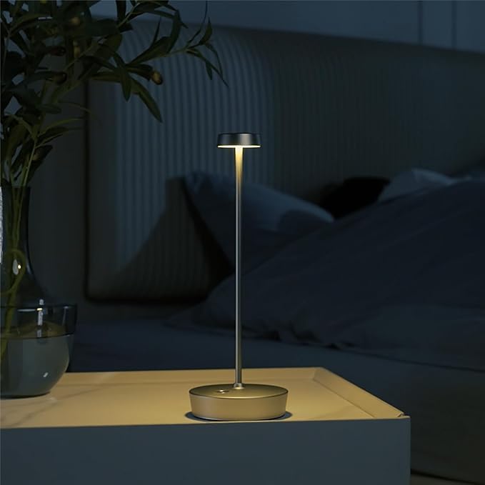 2Pack Cordless LED Table Lamp，Rechargeable Battery Desk Lamps, 3 Color Stepless - Image 3