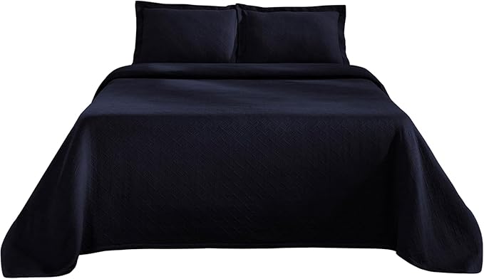 Superior 100% Cotton Basket Weave Bedspread - Image 2