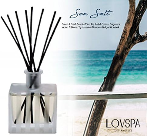 LOVSPA Reed Diffuser Set, Sea Salt Scented Oil Diffuser - Image 5