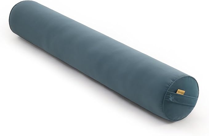 Long Round Body Pillow for Adults – Bolster Pillow for Bed, Cervical Roll Pillow by Ailuteie