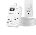 Beeiker 6 USB Surge Protector Power Strip- 10 Ft Extension Cord by Beeiker-BetterHelperforYou