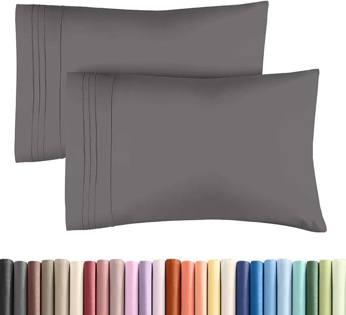 King Standard Pillow Cases Set of 2 by CGKUnlimited