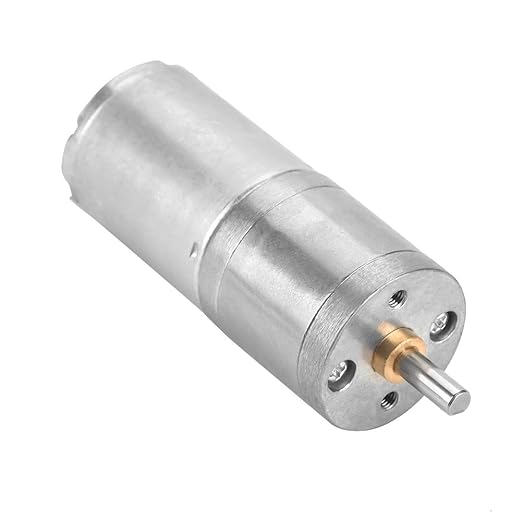 25mm DC 12V 25GA-370 Low Speed Metal Gear Motor - Image 4