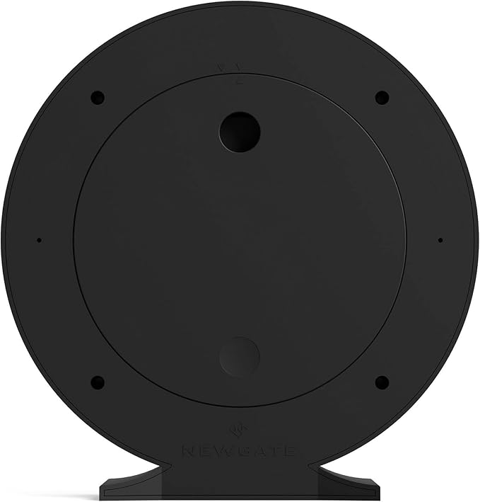 NEWGATE® Q Mantel Clock | Modern Classic Round Mantel Clock | Black | - Image 7