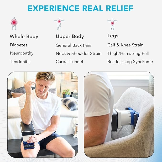 MedMassager Foot & Body Classic Combo | Deep Tissue Massage Therapy Units - Image 7