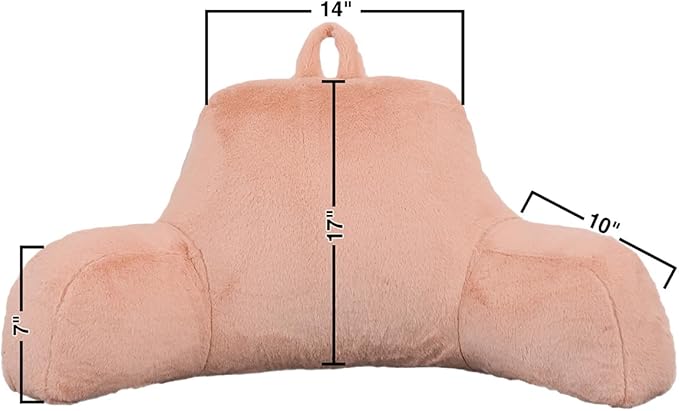 Holawakaka Reading Pillow for Sitting up in Bed Sofa Kids Teens, Backrest Pillow - Image 4