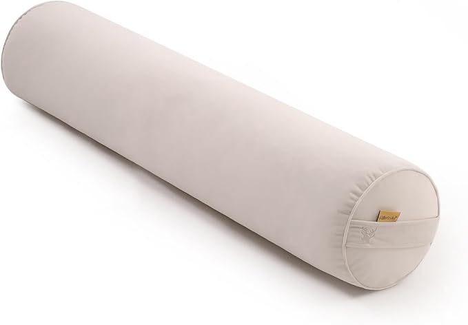 Body Pillow for Adults – Long Bolster Pillow for Bed, Round Cuddle Pillow by Ailuteie
