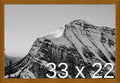 Frame It Easy 33 x 22 Hazel Wood Frame by FrameItEasy