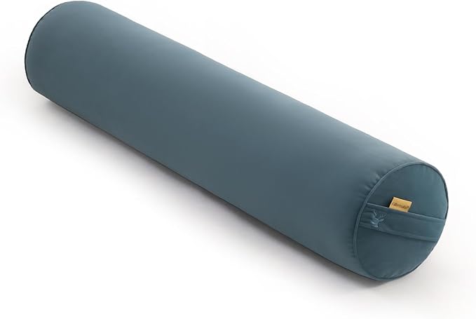 Long Round Body Pillow for Adults – Bolster Pillow for Bed, Cervical Roll Pillow by Ailuteie