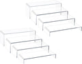 Blaithom Acrylic Display Riser Stand, Thickened to 0.2'' Acrylic Shelf Risers by EnjoyLifewithBlaithom
