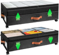Under Bed Storage with Wheels, 72L XXL Under the Bed Storage Containers Large by TOOUIN