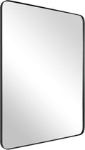 ANDY STAR Wall Mirror for Bathroom, 24x36 Inch Black Bathroom Mirror, Stainless by ANDYSTAR