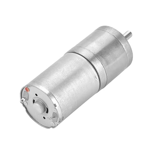 25mm DC 12V 25GA 370 Metal Gear Motor Low Speed High - Image 4