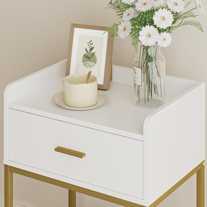 Masupu Nightstand, 3-Tier Modern Bedside Night Stand - Image 6
