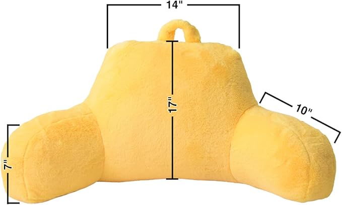 Holawakaka Reading Pillow for Sitting up in Bed Sofa Kids Teens, Backrest Pillow - Image 3