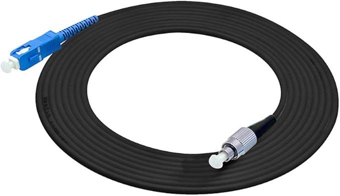 Jeirdus 450M SC to FC Outdoor Armored Simplex SM Fiber Optic Cable Jumper - Image 4