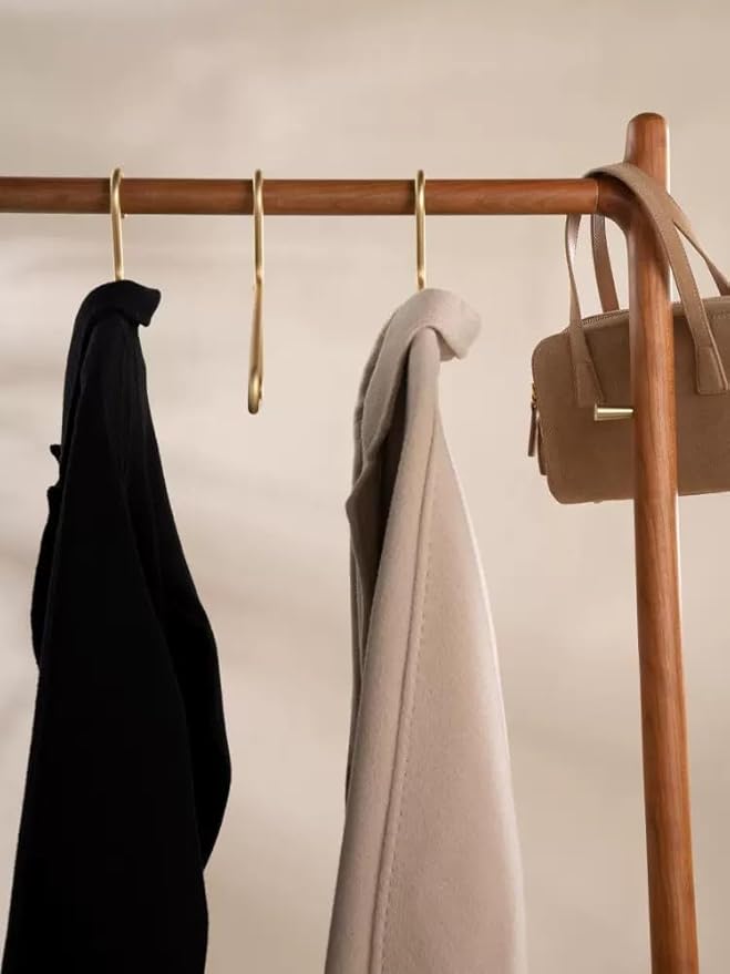 Premium Matte Gold Aluminum Coat Hangers 100 Piece Set, 16.5” Extra Smooth & - Image 3