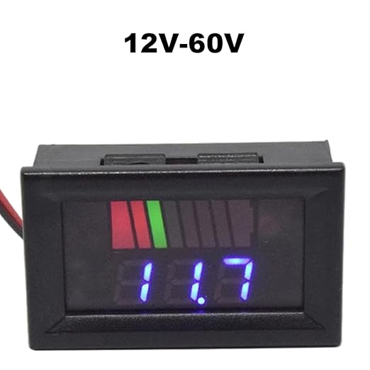 Battery Charge Level Indicator Universal Car Battery Capacity Meter Tester - Image 7