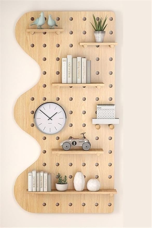 White Wooden Wall Organizer for Home & Office - Image 6