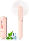 Lerat Portable Handheld Fan, 2 IN 1 Mini Hand Fan, Battery Operated, USB by LERAT