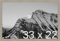 Frame It Easy 33 x 22 Rustic Gray Wood Frame by FrameItEasy