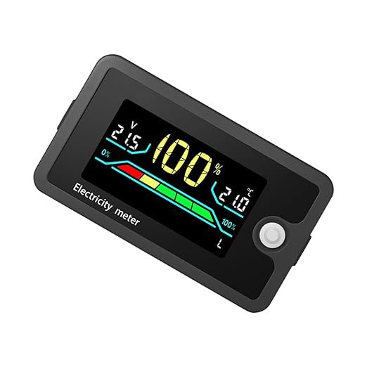 8-100V Battery Monitors Digital Capacity Tester Car Charging Levels Indicators by Unknown