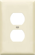 ENERLITES Duplex Receptacle Outlet Wall Plate, Midway Size 1-Gang 4.88" x 3.11" by Enerlites