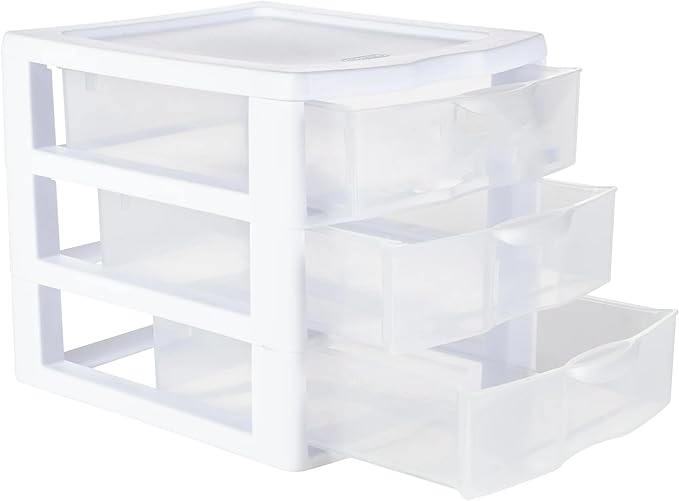 Small 3-Drawer Organizer Unit - Image 5