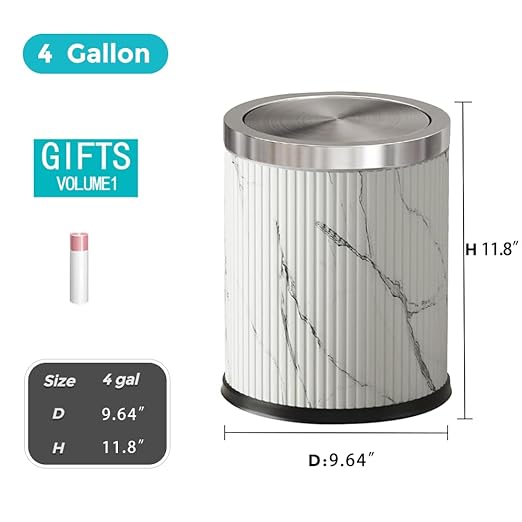 4 Gallon / 15L Trash Can Bathroom - Image 7