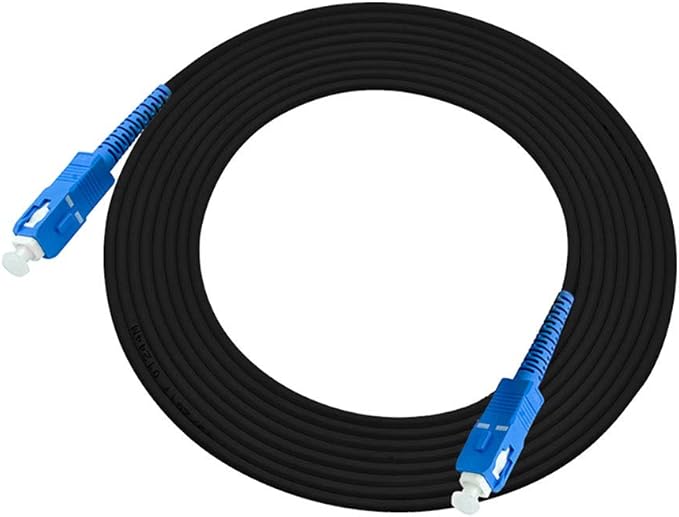 Jeirdus 50M SC to SC Outdoor Armored Simplex 9/125 SM Fiber Optic Cable Jumper - Image 3