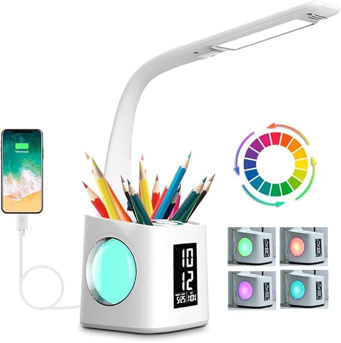 wanjiaone 7-in-1 Study Desk Lamp by Wanjiaone