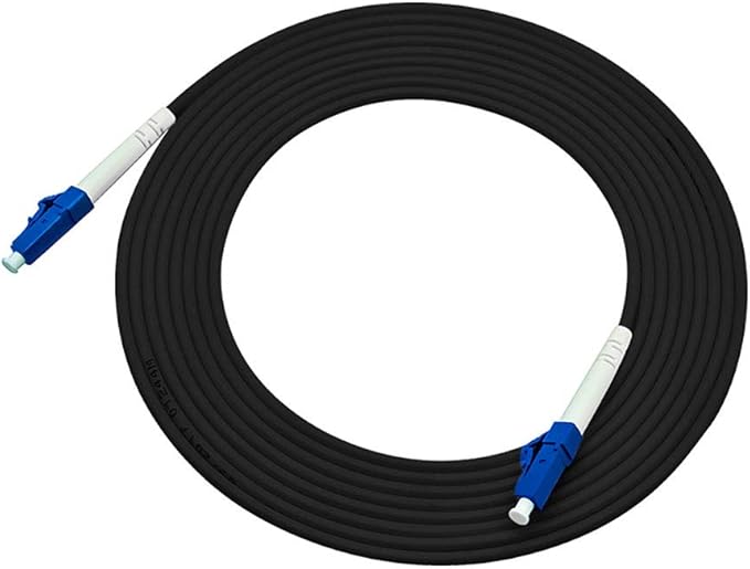 Jeirdus 600M LC to LC Outdoor Armored Simplex 9/125 SM Fiber Optic Cable Jumper - Image 3