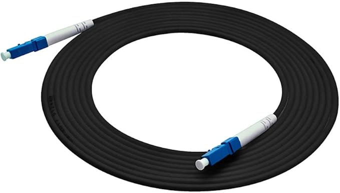 Jeirdus 100ft 100feet 30m LC to LC Outdoor Armored Simplex 9/125 SM Fiber Optic - Image 4