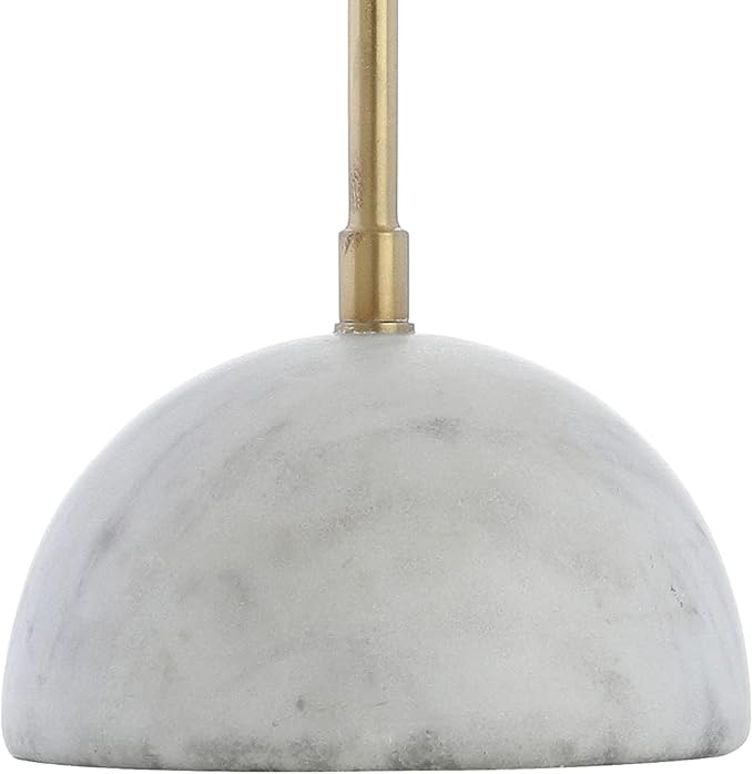 JONATHAN Y JYL6000A 23.5" Modern Brass and Marble Table Lamp, Contemporary Task - Image 6