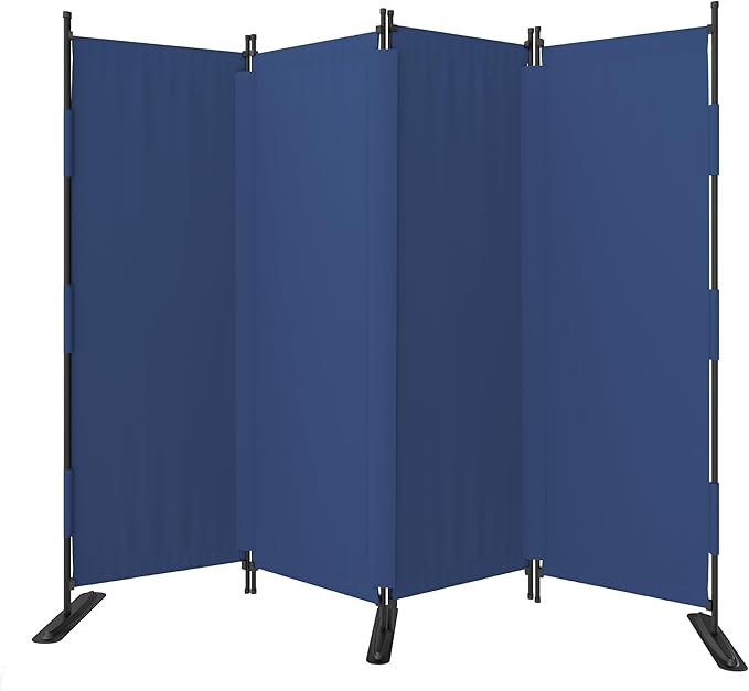 Room Divider, 4 Panel Upgraded Folding Privacy Screen, 88” Highly Secretive by PHONJOROO