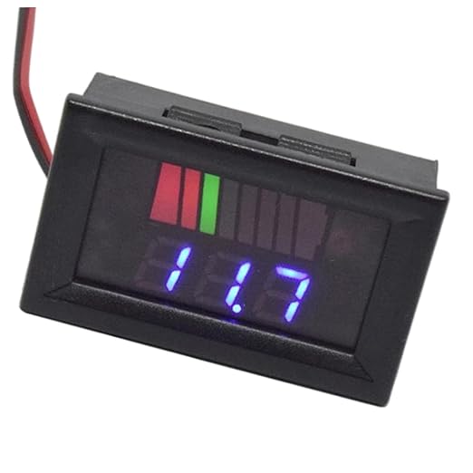 Battery Charge Level Indicator Universal Car Battery Capacity Meter Tester - Image 6