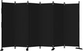 Room Divider, 6 Panel Upgraded Folding Privacy Screen, 132” Highly Secretive by PHONJOROO