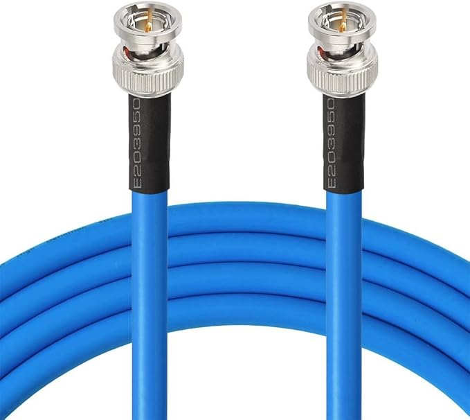 Superbat BNC SDI Cable 6ft, 3G/6G/12G 75 Ohm BNC Male Cable Supports by SUPERBAT