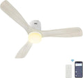 SMAAIR 52 Inch Flush Mount Smart Ceiling Fan by SMAAIR