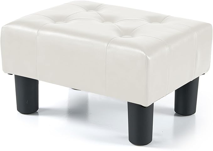BRIAN & DANY Small Foot Stool, Leather Foot Stools by BRIANDANY