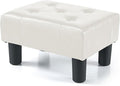 BRIAN & DANY Small Foot Stool, Leather Foot Stools by BRIANDANY