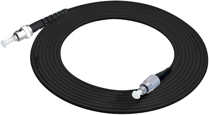 Jeirdus 200M FC to ST Outdoor Armored Simplex 9/125 SM Fiber Optic Cable Jumper - Image 4