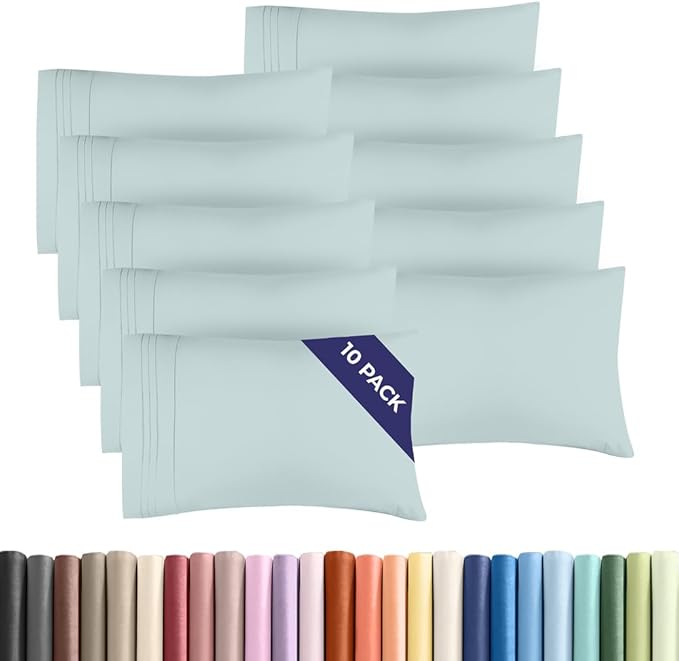 Standard Pillow Cases Set of 10 by CGKUnlimited