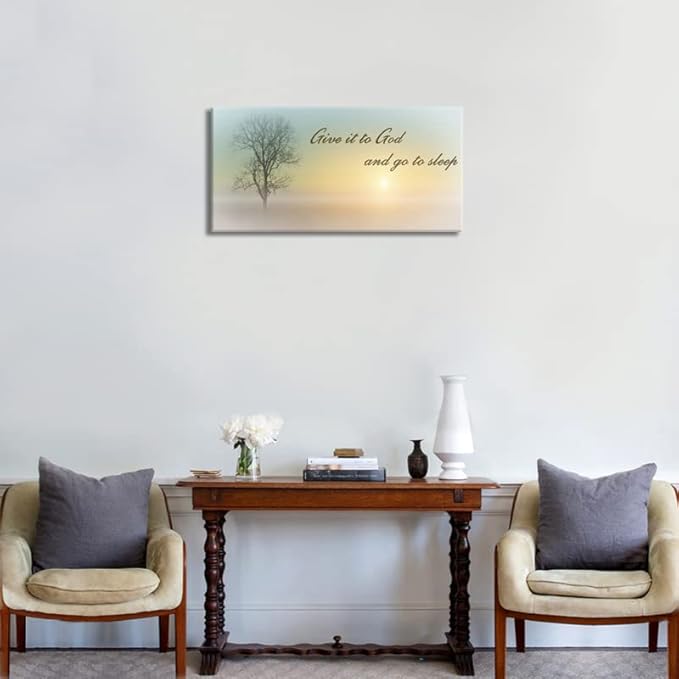 Wall Art for Bedroom of Waterproof Quote Paintings, Family Wall Decor of Misty - Image 6