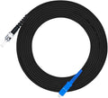 Jeirdus 40M SC to ST Outdoor Armored Simplex 9/125 SM Fiber Optic Cable Jumper by Jeirdus